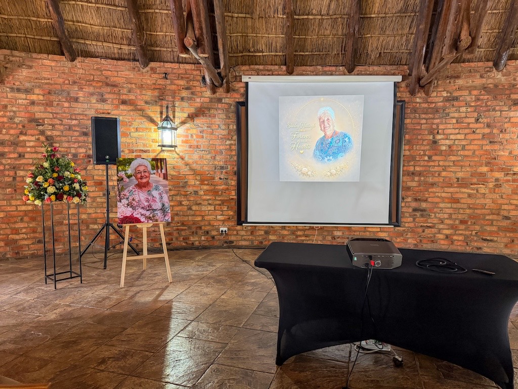One Speaker With Projector & Screen Add-on